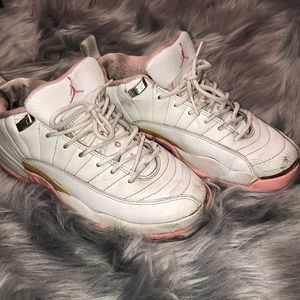 Low Jordan 12’s Pink ‼️ RARE ‼️ Size 4